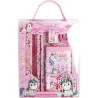 Hg Equipage Kinder Schreib Set Mix mit Einhorn Motiv