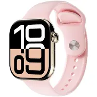 Platinet Smartwatch AMOLED 1,85 Zoll Bluetooth Fitness Tracker Rosegold