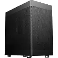 ITek PROMESH 35B, Mini Tower, PC, Schwarz, micro ATX, Mini-ITX, Stahl, Heimbüro