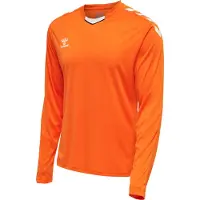 Hummel hmlCORE XK POLY JERSEY L/S KIDS, ORANGE TIGER, 116