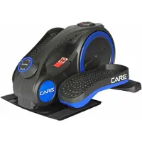 Care ELLIPTER - Manueller Mini-Crosstrainer - 1,5 kg Schwungmasse - 8 Widerstandsstufen - Sanftes Training zu Hause