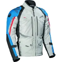 Dane Drakar Hellgrau Blau Wasserdichte Textiljacke Größe 48