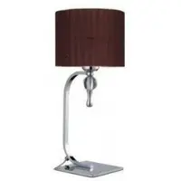 Azzardo Tischleuchte Impress, braun, AZ2903, E27, 1x60W, IP20, 33cm, braun