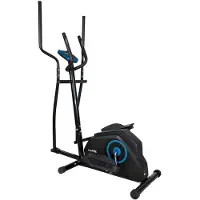 Care Fitness CE-5564, Magnetischer Crosstraienr, 100 kg, 190 cm, Schwarz, 8 kg, Handgriffsensoren