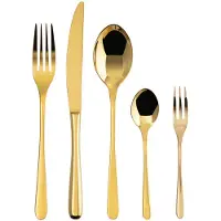 Sambonet Taste Besteck 60tlg. Vh. Edelstahl/PVD Gold 52553GN2