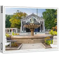 Raxxa Premium-Puzzle "Kurpark Boltenhagen Springbrunnen 2", 1000 Teile