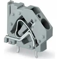 Wago Anreihbare Leiterplattenklemme;6 mm²;Rastermaß 7,5 mm;grau 745-831
