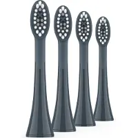 Ordo Aufsteckbürste Sonic Charcoal Grey (4er Set)