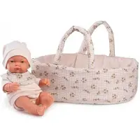 MuÑecas Antonio Juan Pitu Puppe Mit Tragewanne Kinder One Size