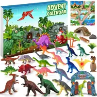 Sonstiges Dinosaurier Adventskalender 2024 für Kinder Jungen Mädchen 3-12 Jahre