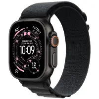 Apple Watch Ultra 3 Smartwatch 49mm Schwarz/Schwarz Alpine Loop L mf0x4, 1.98