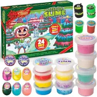 Sonstiges JOYIN 2024 DIY Slime Adventskalender Weihnachten 24 Tage Countdown mit Zubehör