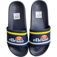 Ellesse Herren Badeschlappen Lion Navy/Gelb Größe 40