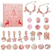 Sonstiges Adventskalender Mädchen 2024 DIY Schmuck Bastelset 24 Tage Geschenk