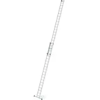 Proregal Sprossen-Seilzugleiter 2-teilig mit Standard-Traverse 2x20 Sprossen