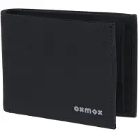OXMOX Geldbörse New Cryptan RFID Protect Pocketbörse Pure 2.0 Print Grey Black schwarz