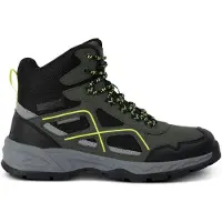 Regatta Vendeavour Boots Herren (Dark Khaki / Lime Punch) Größe 46