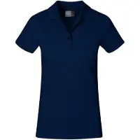 Promodoro Superior Poloshirt Plus Size Damen, Marineblau, XXXL