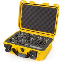 Nanuk Case w/ Foam Insert For 28 Knives Yellow Interior 351x236x157mm