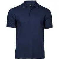 Tee Jays 1405 | Mens Luxury Stretch Poloshirt Herren - Farbe: Navy - Größe: 4XL