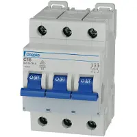 Hateha Doepke DLS 6I C16 3-Poliger 10kA Schutzschalter - 09916293