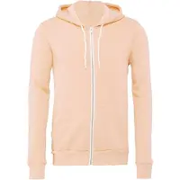 Bella+Canvas Sponge Fleece Kapuzenpullover mit Reissverschluss
