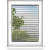 Fart Produkt time4blinds - Jalousien Fenster Innen ohne Bohren, Alu Jalousie Aluminium Rollos, Anthrazit, Links, 1500x2000