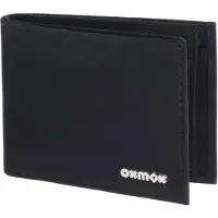OXMOX Geldbörse New Cryptan RFID Protect Pocketbörse Pure 2.0 Metal Square Black schwarz