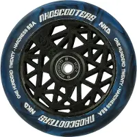 Boarddistribution NKD 120 mm Stunt-Scooter-Rad Black Widow Blue & Black Mix