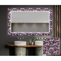 Artforma Dekorativer Spiegel mit LED-Beleuchtung 150x80 cm - mit LED Beleuchtung - LED Farbe Kaltweiß 7000K - Individuell Nach Maß - Beleuchtet Wandspiegel Lichtspiegel Badezimmerspiegel |LUV001