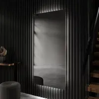 Artforma Badspiegel 60x120 cm - mit LED Beleuchtung - LED Farbe Kaltweiß 7000K - Individuell Nach Maß - Beleuchtet Wandspiegel Lichtspiegel Badezimmerspiegel | PIO058