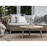 Meine Wunschleuchte SET: Dimmbare Outdoor Akku Stehlampe 123cm klein & Tischlampe kabellos 39cm Grün