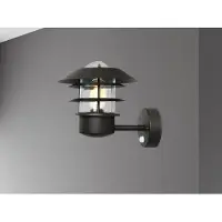 Elstead Lighting Helsingor Outdoor Wandleuchte schwarz HELSINGOR-PIR-BK