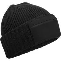 Beechfield Zip Patch Beanie