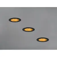 Meine Wunschleuchte LED Decke Einbaustrahler 230V ohne Trafo, 3er Set dimmbar IP44 rund Ø 11cm