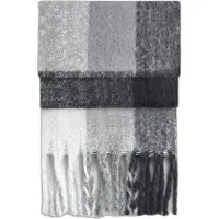 Beechfield Fluffy Check Scarf
