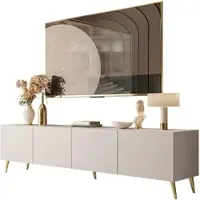 Lookway RTV-Schrank COLGANTE KASCHMIR 200 cm auf goldenen Beinen
