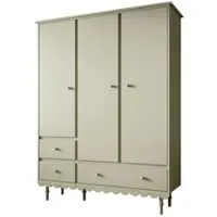 Lookway Dreitägiger Kleiderschrank BABUSHKA, olivgrün