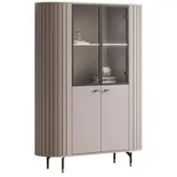 Lookway VITRINE ELODIE mit LED-Beleuchtung Kaschmir