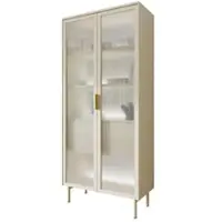 Lookway VITRINE LINEA mit LED-Beleuchtung Kaschmir