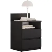 Lookway NACHTTISCH HANA M1 Schwarz matt