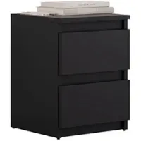 Lookway NACHTTISCH HANA M2 Schwarz matt
