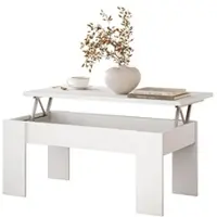 Lookway Ausklappbarer Couchtisch APERTO, Weiß