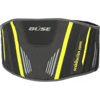 Büse Rider Nierengurt unisex Textilgewebe schwarz, 5XL