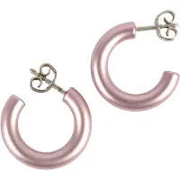 Demarie Ohrringe eloxiertes Aluminium rosafarben