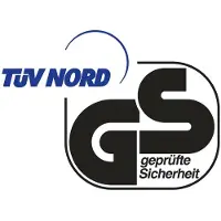 GLA-WEL Fußballtor - Bundesliga - 7,32 x 2,44 m - mit Netzbügel alu-naturblank Eingefräste Netzaufhängung 1.50m Mit