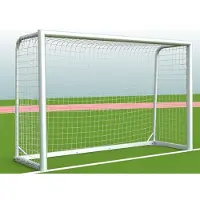 SportTor Fußballtor - mobiles Kleinfeldtor - 3,00 x 2,00 m - vollverschweißt, inkl. Tornetz