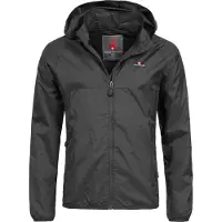 Höhenhorn Rigi Herren Regen Jacke Outdoor Rain Freizeitjacke Schwarz Gr XXL