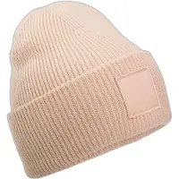 Beechfield Deep Cuffed Tonal Patch Beanie