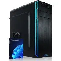 GREED Ultra PC mit Intel Core 12th Gen - Computer für Büro & Home mit 4,4 GHz, 16GB RAM - 1TB SSD + 1TB HDD - USB 3.0 - WLAN, inkl. Windows 11 Pro